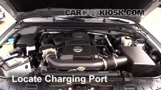 2012 Nissan Frontier SL 4.0L V6 Crew Cab Pickup Climatisation Ajouter du réfrigérant